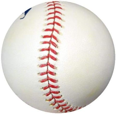 Дик Уилямс С Автограф от Официалния представител на MLB бейзбол Бруклин Доджърс, Балтимор Ориълс Холограма Tristar #7200181 - Бейзболни топки с автографи