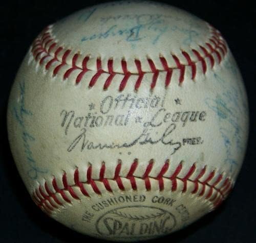 1963 Екип Пирати Роберто Клементе Уили Старджелл Подписа Бейзболен топката JSA LOA! - Бейзболни топки с автографи