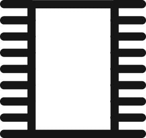 Файл Grobet USA Swiss Pattern Pillar с много Тесен 6 Инчов деколте 1