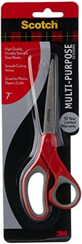 Универсални ножици, Скоч B00K6P2X1S 3 М, 7 инча (опаковка от 3 броя)