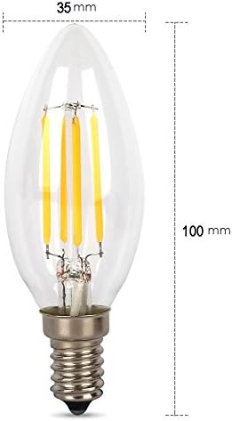 Стъклени Ретро Лампи Edison Light KWB119 E14 4W 3000K 380lm Led Лампи