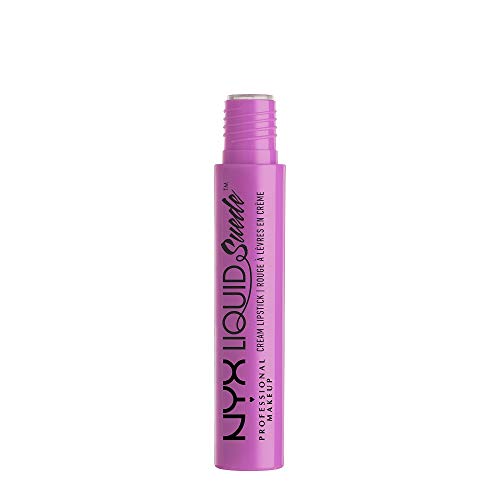Крем червило NYX PROFESSIONAL Liquid MAKEUP Suede Cream Lipstick - Уважавайте Розов цвят (Светло обичка със сини нюанси)
