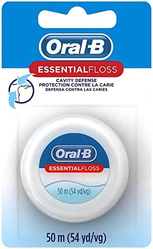 Конец за зъби Oral-B Essential, Вощеная, Без мирис, 54 Ярд (50 метра) - Опаковка от 2
