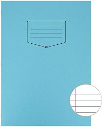 Тетрадка за упражнения в плътни корици формат А4, син, Опаковка до 25 парчета