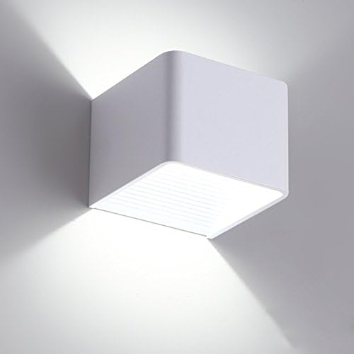 BRILLRAYDO 10 W Чисто Бял LED Вътрешен Стенен монтаж на Декоративна Лампа Up/Down Lamp Бял