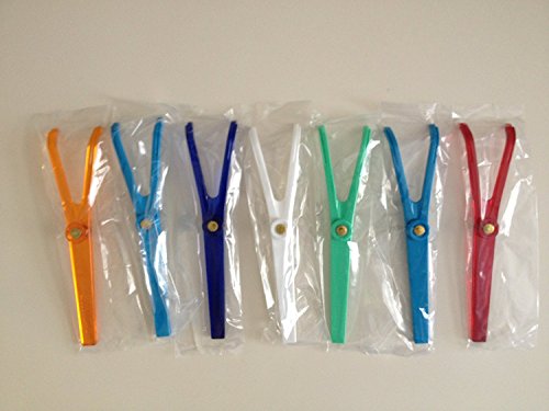 Държач за зъбни конци Flossaid - 3 опаковки (различни цветове)
