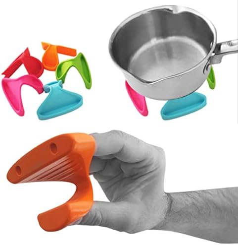 2 Магнитни Прихваток за фурната, Топлоустойчиви, Мини Силиконови кухненски ръкавици за фурна с магнит за Готвене, Печене на грил, лесен за употреба (Червен, 2)