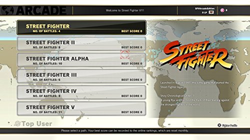Street Fighter V: arcade и PlayStation 4 Standard Edition