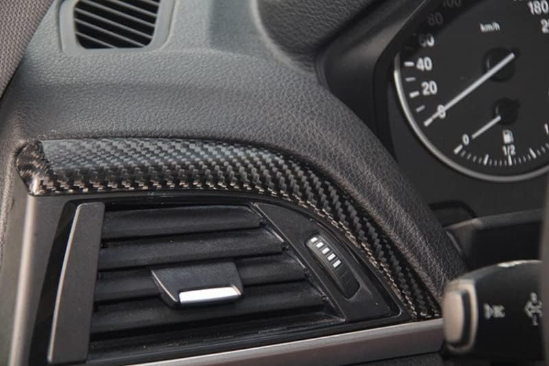 Нова капачка лява въздуховод от въглеродни влакна, която е съвместима с BMW серия 1 F20 2012-2019 114i 116i 118i 120i 125i M135i M140i (черен мат)