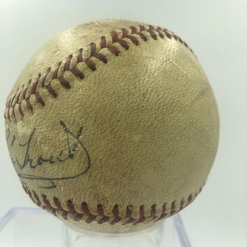 Рядко Бейзболен Сингъл Пол Дизи Пъстърва С Автограф на Детройт Тайгърс PSA DNA - Бейзболни Топки С Автографи