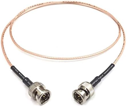6 Фута кабел HD-SDI RG179 BNC-BNC (75 Ома) за камери BMCC BMPC Hyperdeck с помощта на специален кабел за връзка