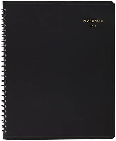 Краткият дневник на 2023 година, 7 x 8-3 / 4, Среден, Едър шрифт, Черен (70LP0905)