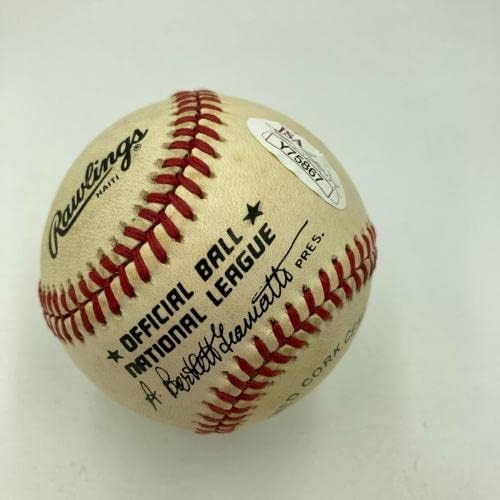 Санди Куфакс подписа Официален договор в Националната лига бейзбол с JSA COA - Бейзболни топки с автографи